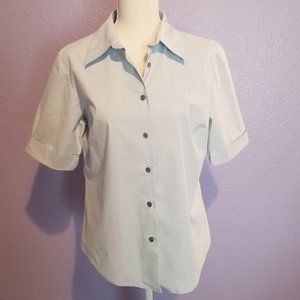 Collared button down blouse